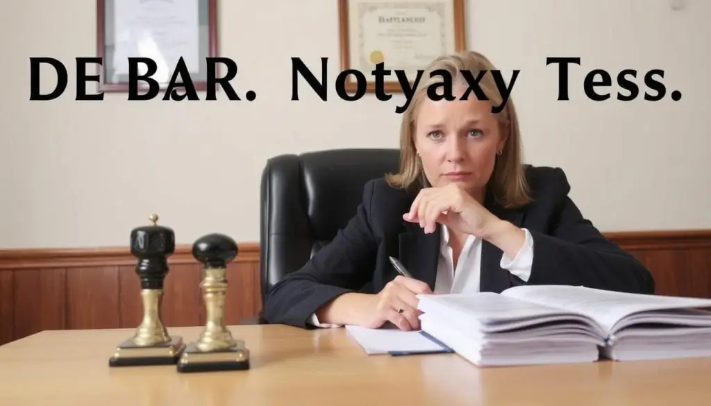DE Bar (Delaware Notary Exam) Test DE Bar (Delaware Notary Exam) Test